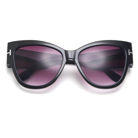 Ochelari de Soare pentru Femei, 9778, Black / Gradient Gray