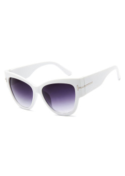 Ochelari de Soare pentru Femei, 9778, White / Gradient