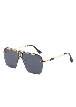 Ochelari de Soare pentru Barbati, 2576, Gold / Black Gray