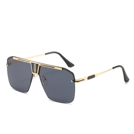 Ochelari de Soare pentru Barbati, 2576, Gold / Black Gray