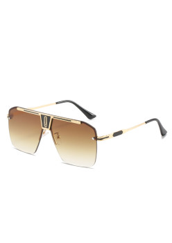 Ochelari de Soare pentru Barbati, 2576, Gold / Brown