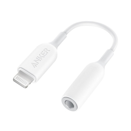 Adaptor Audio Lightning la Jack 3.5mm, Anker, White
