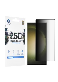 Folie pentru Samsung Galaxy S22 Plus 5G - Lito 2.5D FullGlue Glass - Privacy
