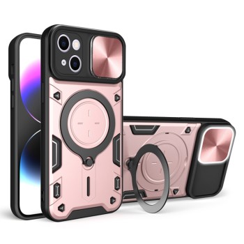 Husa pentru iPhone 15 - Guard Pro, Rose Gold