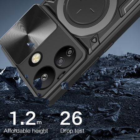 Husa pentru Xiaomi Redmi 13C 4G / Poco C65 - Guard Pro, Black