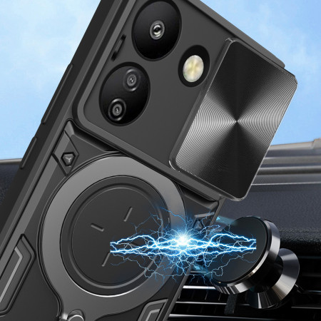Husa pentru Xiaomi Redmi 13C 4G / Poco C65 - Guard Pro, Black