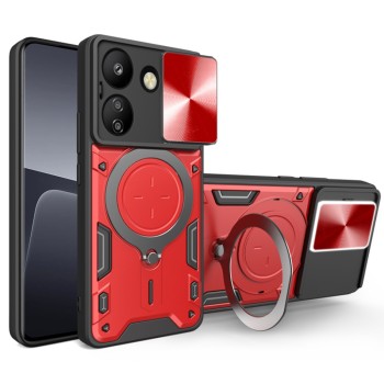 Husa pentru Xiaomi Redmi 13C 4G / Poco C65 - Guard Pro, Red