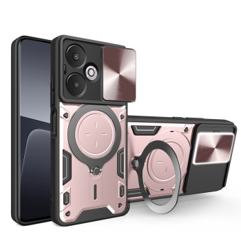 Husa pentru Xiaomi Redmi 13C 5G / Poco M6 - Guard Pro, Rose Gold