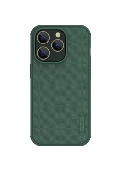 Husa pentru iPhone 16 - Nillkin Super Frosted Shield Pro - Deep Green