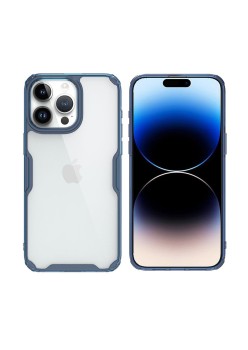 Husa pentru iPhone 16 - Nillkin Nature TPU Pro Case - Blue