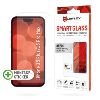 Folie pentru iPhone 16 Pro - Displex Smart FlexiGlass - Clear