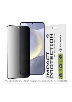 Folie pentru Xiaomi Redmi 14C - Techsuit 111D Privacy Full Glue - Black