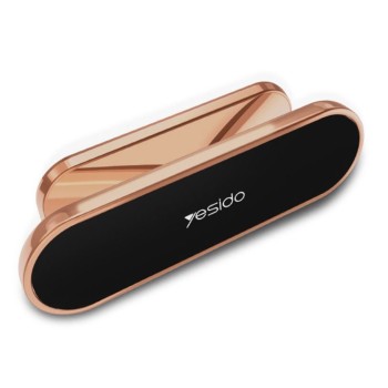 Suport Telefon Auto Magnetic pentru Bord Yesido, Rose Gold