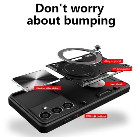 Husa pentru Xiaomi Redmi Note 14 - Techsuit CamGuard Pro - Black