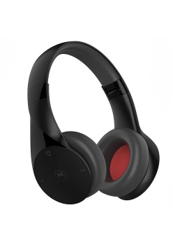 Casti Bluetooth Wireless Over-ear, Alexa, Siri, Foldable - Motorola Sound Moto (XT500) - Black
