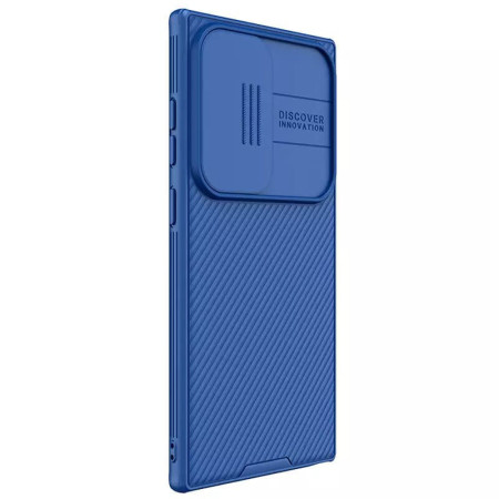 Husa pentru Samsung Galaxy S24 Ultra, Nillkin CamShield Pro, Blue