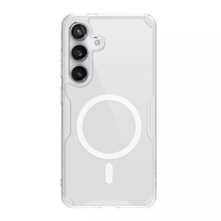 Husa pentru Samsung Galaxy S24, Nillkin Nature TPU PRO MagSafe Case, Transparent