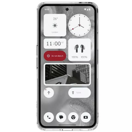 Husa pentru Nothing Phone 2, Nillkin Nature TPU PRO Case, Transparent