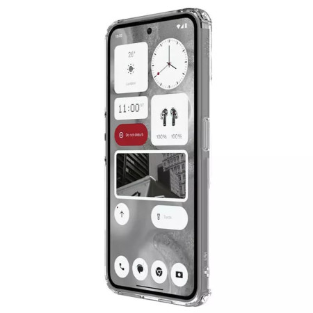 Husa pentru Nothing Phone 2, Nillkin Nature TPU PRO Case, Transparent