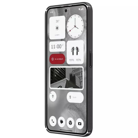 Husa pentru Nothing Phone 2, Nillkin Super Frosted Shield, Black