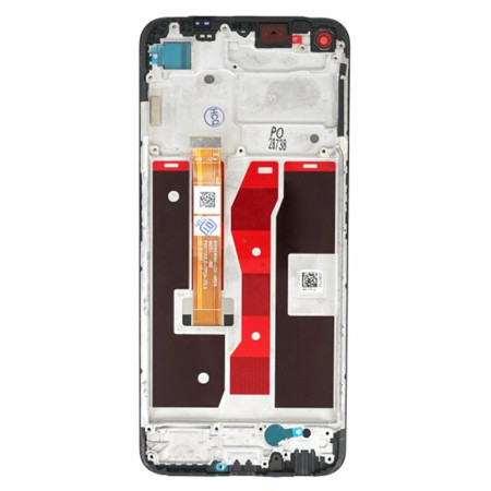 Ecran Compatibil cu Oppo A54 4G cu Touchscreen si Rama, Black