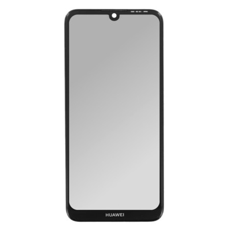 Ecran Compatibil cu Huawei Y6 / Y6s / Y6 Pro, LCD IPS cu Touchscreen si Rama, Black