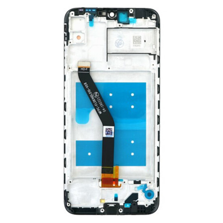 Ecran Compatibil cu Huawei Y6 / Y6s / Y6 Pro, LCD IPS cu Touchscreen si Rama, Black