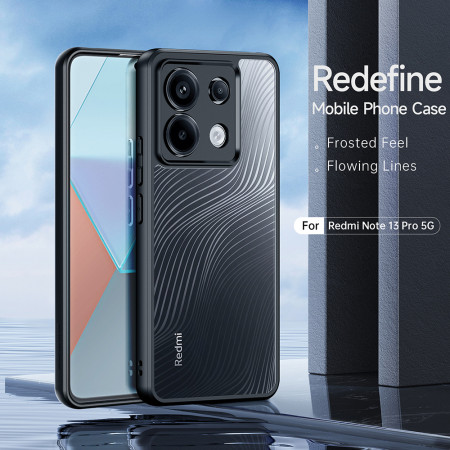 Husa pentru Xiaomi Redmi Note 13 Pro 5G / Poco X6, Dux Ducis Aimo Series, Black