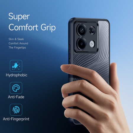 Husa pentru Xiaomi Redmi Note 13 Pro 5G / Poco X6, Dux Ducis Aimo Series, Black