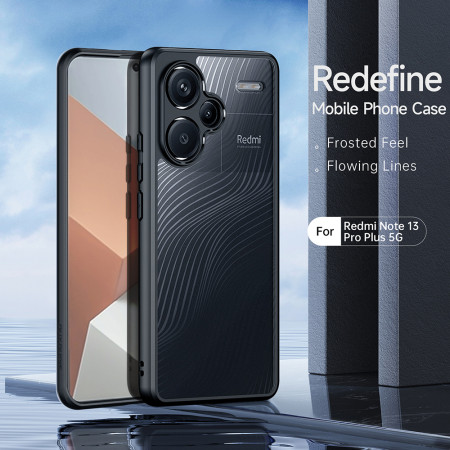 Husa pentru Xiaomi Redmi Note 13 Pro Plus 5G, Dux Ducis Aimo Series, Black