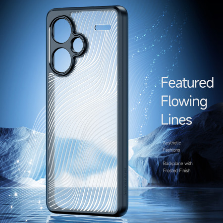 Husa pentru Xiaomi Redmi Note 13 Pro Plus 5G, Dux Ducis Aimo Series, Black