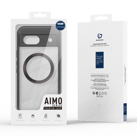 Husa pentru Google Pixel 8a, Dux Ducis Aimo MagSafe Series, Black