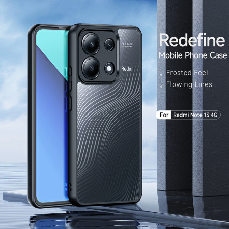 Husa pentru Xiaomi Redmi Note 13 4G, Dux Ducis Aimo Series, Black