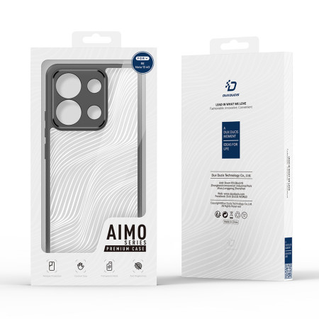 Husa pentru Xiaomi Redmi Note 13 4G, Dux Ducis Aimo Series, Black