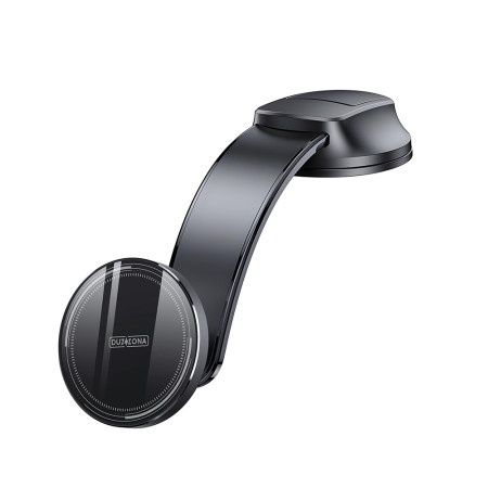 Suport Auto Magnetic cu Incarcare Wireless, 15W, Duzzona, Black