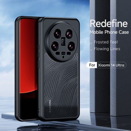 Husa pentru Xiaomi 14 Ultra, Dux Ducis Aimo Series, Black