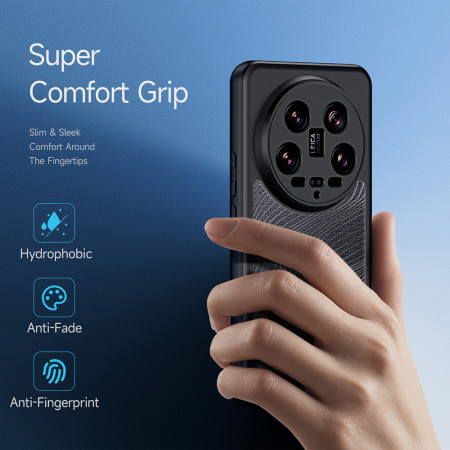 Husa pentru Xiaomi 14 Ultra, Dux Ducis Aimo Series, Black