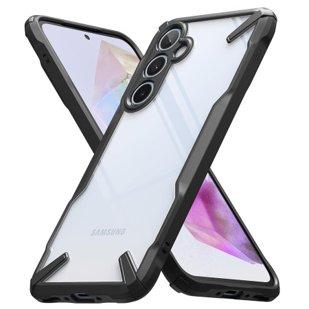 Husa pentru Samsung Galaxy A35 5G, Ringke Fusion X, Black
