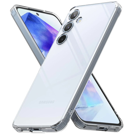 Husa pentru Samsung Galaxy A55 5G, Ringke Fusion, Clear