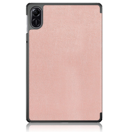Husa tableta pentru Honor Pad X9 / X8 Pro, FoldPro cu Microfibra, Auto Sleep/Wake, Rose Gold