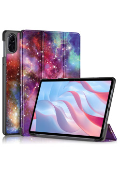 Husa tableta pentru Honor Pad X9 / X8 Pro, FoldPro cu Microfibra, Auto Sleep/Wake, Galaxy