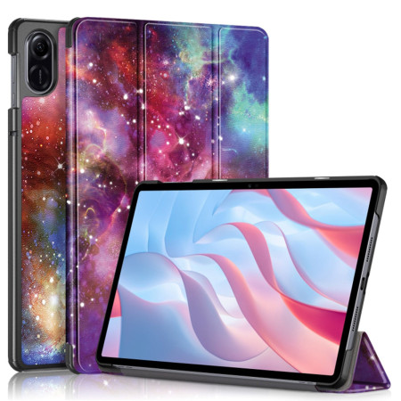 Husa tableta pentru Honor Pad X9 / X8 Pro, FoldPro cu Microfibra, Auto Sleep/Wake, Galaxy