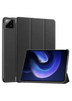 Husa tableta pentru Xiaomi Pad 6S Pro 12.4, FoldPro cu Microfibra, Auto Sleep/Wake, Black