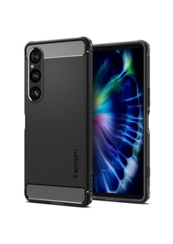 Husa pentru Sony Xperia 1 VI - Spigen Rugged Armor - Black