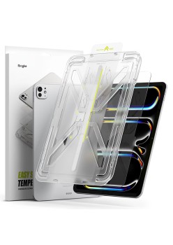 Folie pentru iPad Pro 13 (2024) - Ringke Easy Slide Tempered Glass - Clear