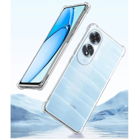 Husa Antisoc pentru Oppo A60, AirBag PRO, Transparenta