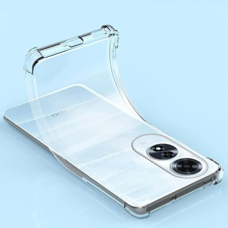 Husa Antisoc pentru Oppo A60, AirBag PRO, Transparenta
