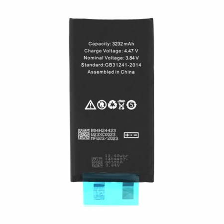 Baterie fara Prindere pentru iPhone 13, 3227mAh, Black