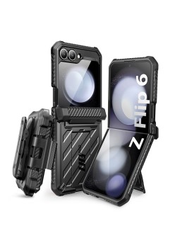 Husa pentru Samsung Galaxy Z Flip6 - Supcase Unicorn Beetle Pro - Black