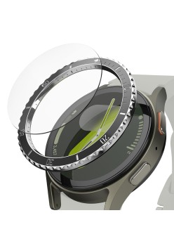 Rama Premium pentru Samsung Galaxy Watch7 40mm - Ringke Bezel Styling - Black Pattern4 (CB-GW7-40-80)